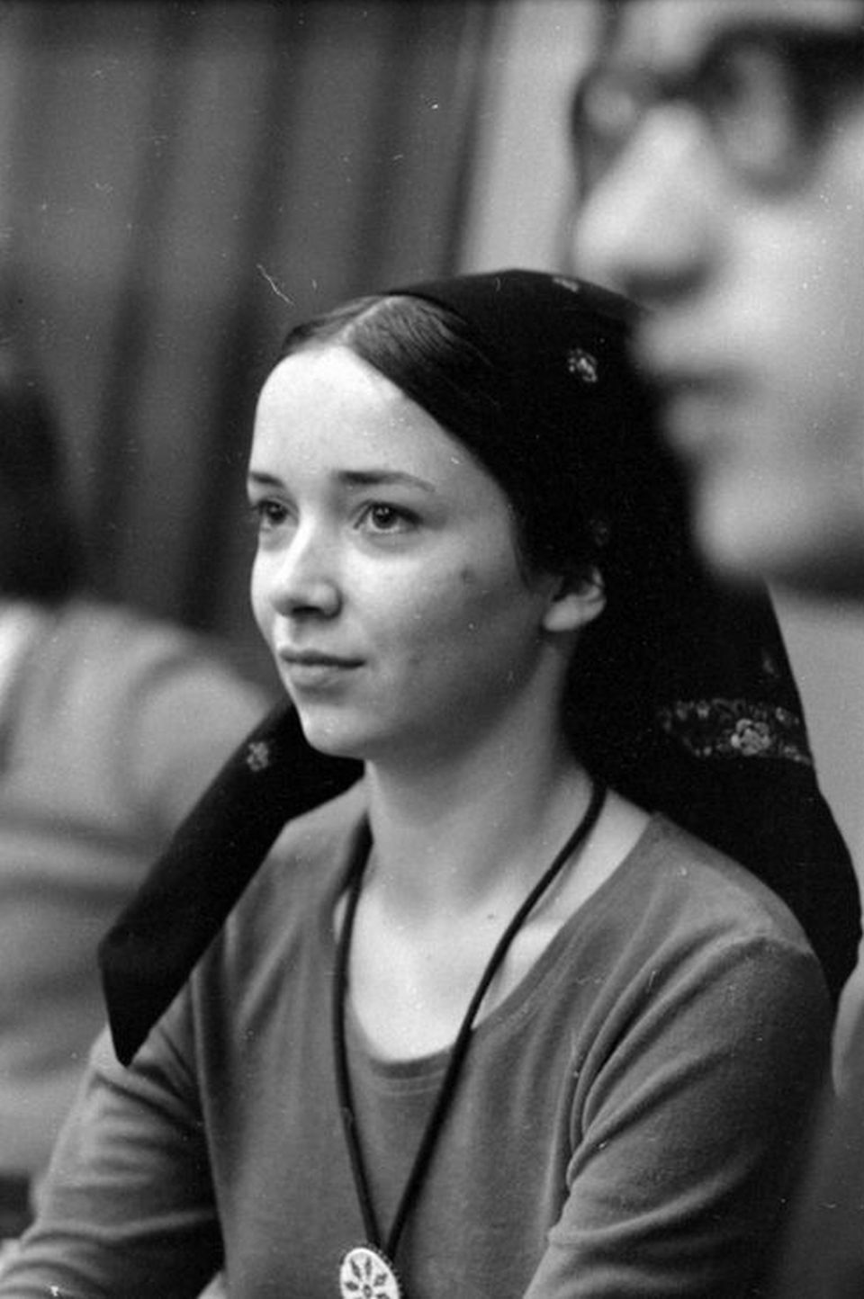 Sebestyén Márta (1957-) Kossuth és Liszt-díjas népdalénekes 1976-ban